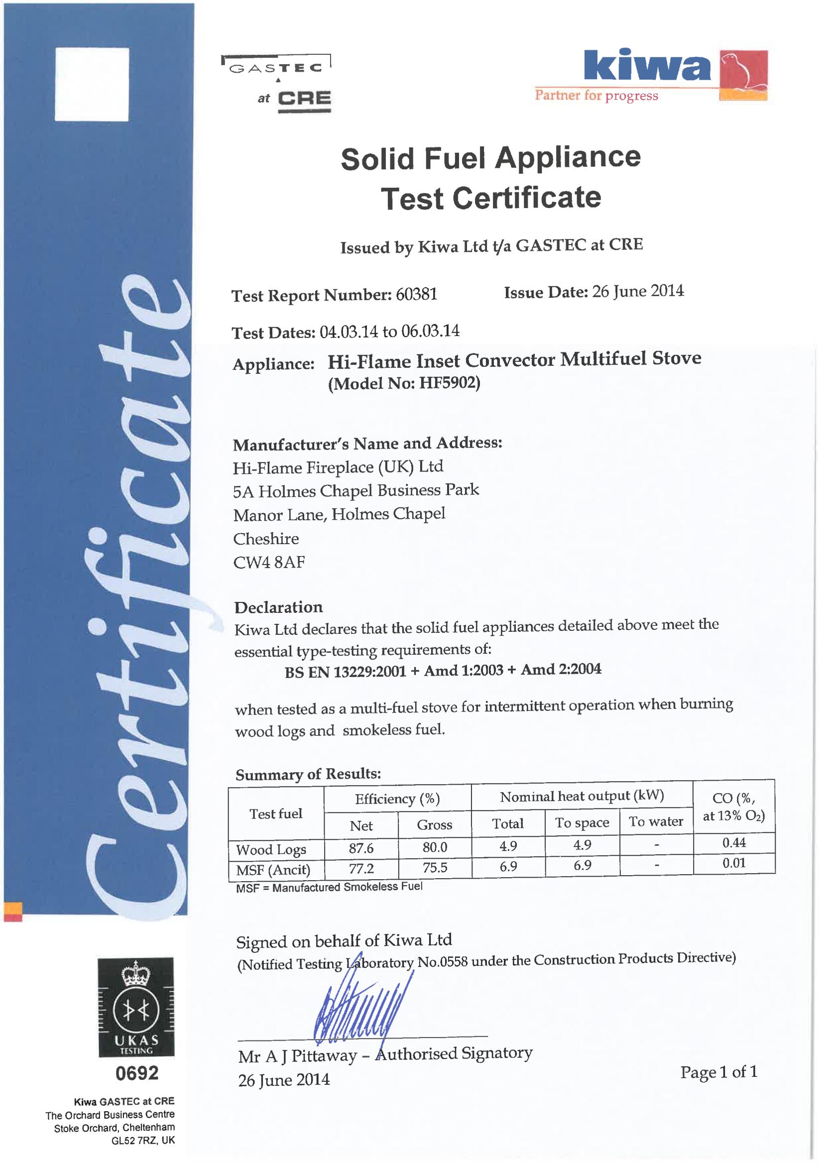 Hi-Flame(5902) Inset Convector Multifuel Stove_2_00